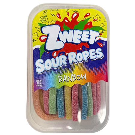 Zweet Sour Ropes Rainbow - 10oz