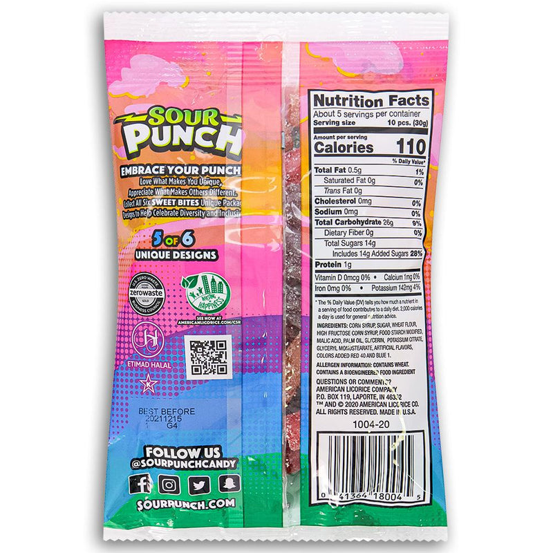  Sour Punch Straws-Grape Candy-Sour Candy 