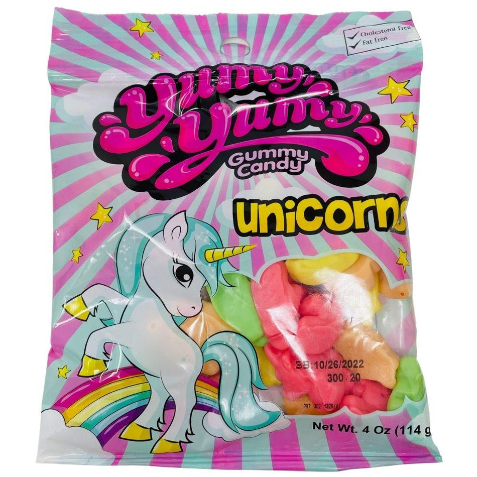 Gummy Unicorn-Rainbow Candy-Pink candy-Fruity