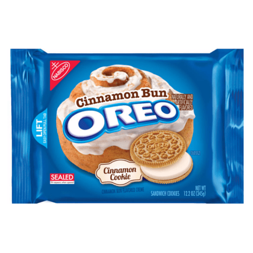 Oreo Cinnamon Bun - Cinnamon Bun Oreos - Oreo Flavors 