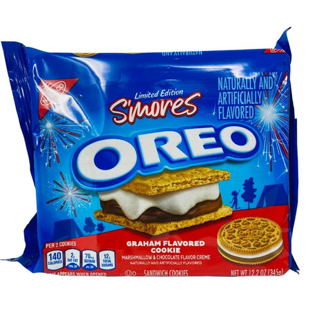 Oreo S'mores - 12.2oz -Oreo Flavors - S’mores Cookies - Oreo Cookie