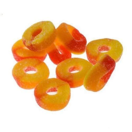 Kervan Peach Rings Gummy Candy-5 lbs-Bulk Candy-Gummy Candy-Gummies-Peach Rings
