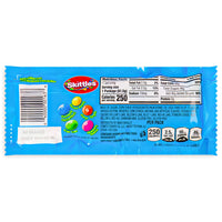 Skittles Tropical Candies 61.5g Back Nutrition Facts Ingredients, Skittles, skittles candy, original skittles, skittles tropical, tropical skittles, tropical candy