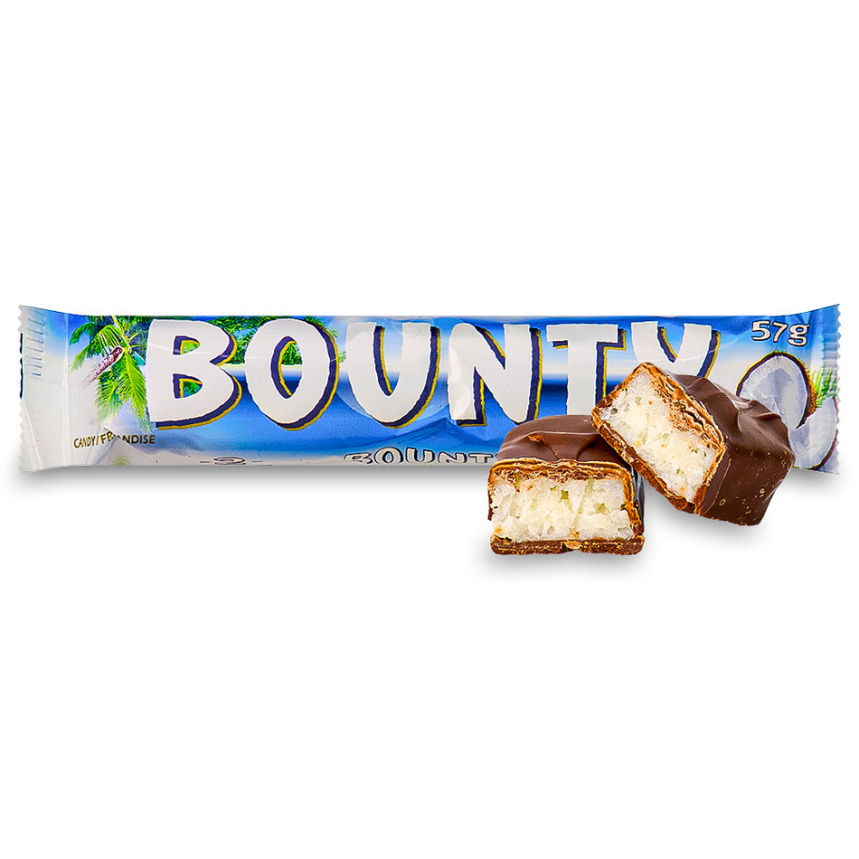 Bounty Bar - Chocolate Bar - Opened - Canadian Chocolate bars