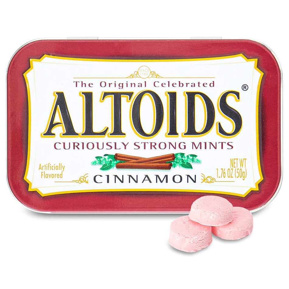 Altoids Cinnamon Mints - 1.76oz, Altoids, altoids candy, altoids mints, altoids mint, cinnamon mint, cinnamon mints, altoids cinnamon mints