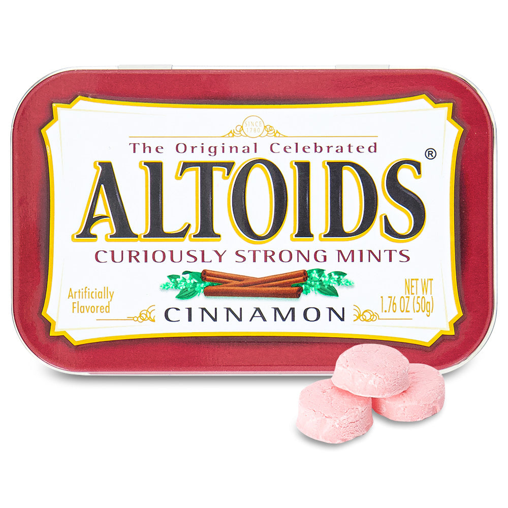 Altoids Cinnamon Mints - 1.76oz, Altoids, altoids candy, altoids mints, altoids mint, cinnamon mint, cinnamon mints, altoids cinnamon mints
