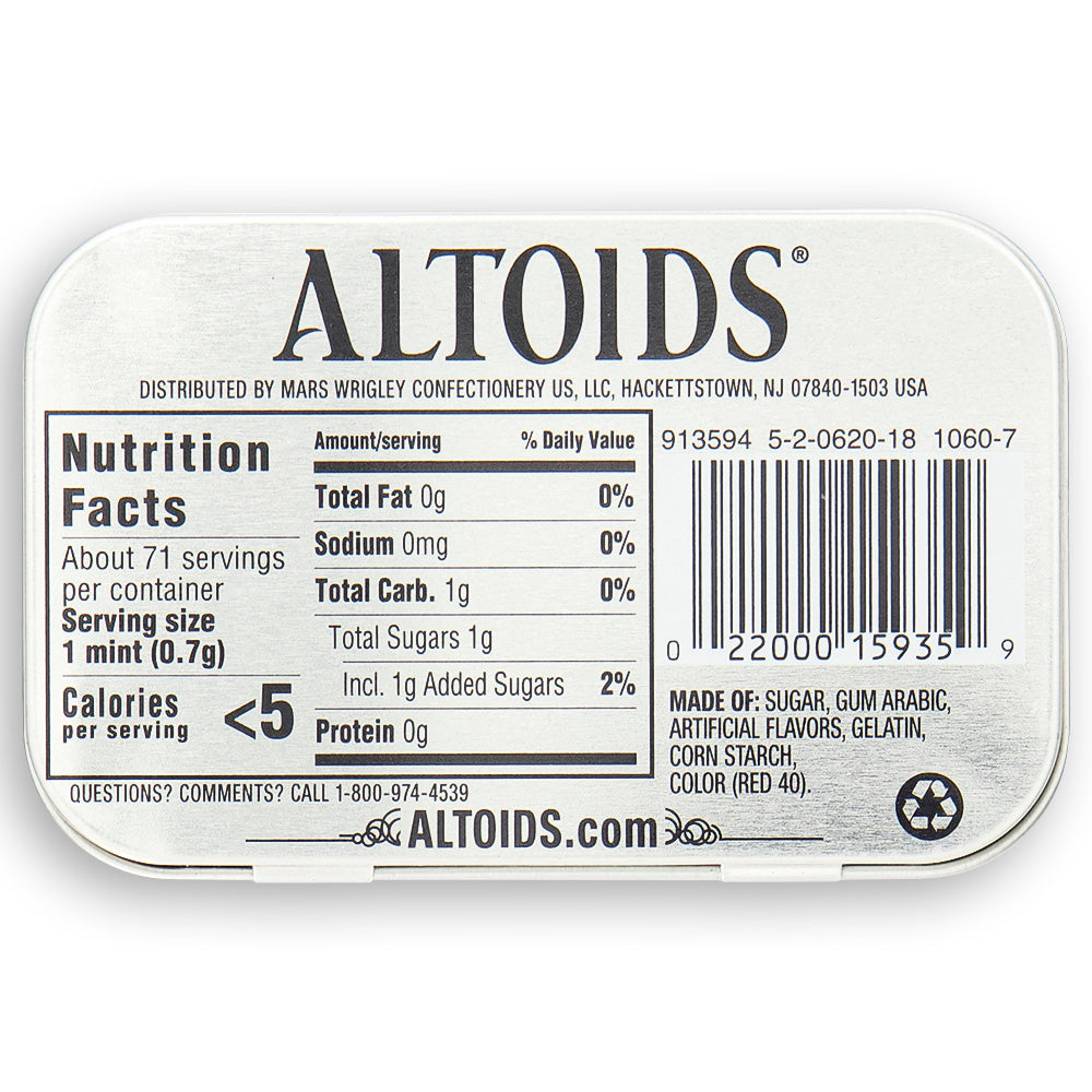 Altoids Cinnamon Curiously Strong Mints | Candy Funhouse – Candy ...
