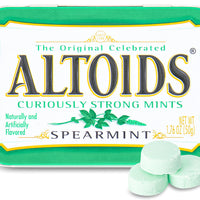 Altoids, altoids candy, altoids mints, altoids mint, spearmint mint, spearmint mints, altoids spearmint, spearmint