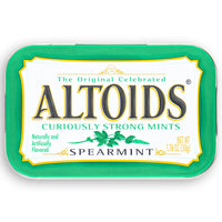 Altoids, altoids candy, altoids mints, altoids mint, spearmint mint, spearmint mints, altoids spearmint, spearmint