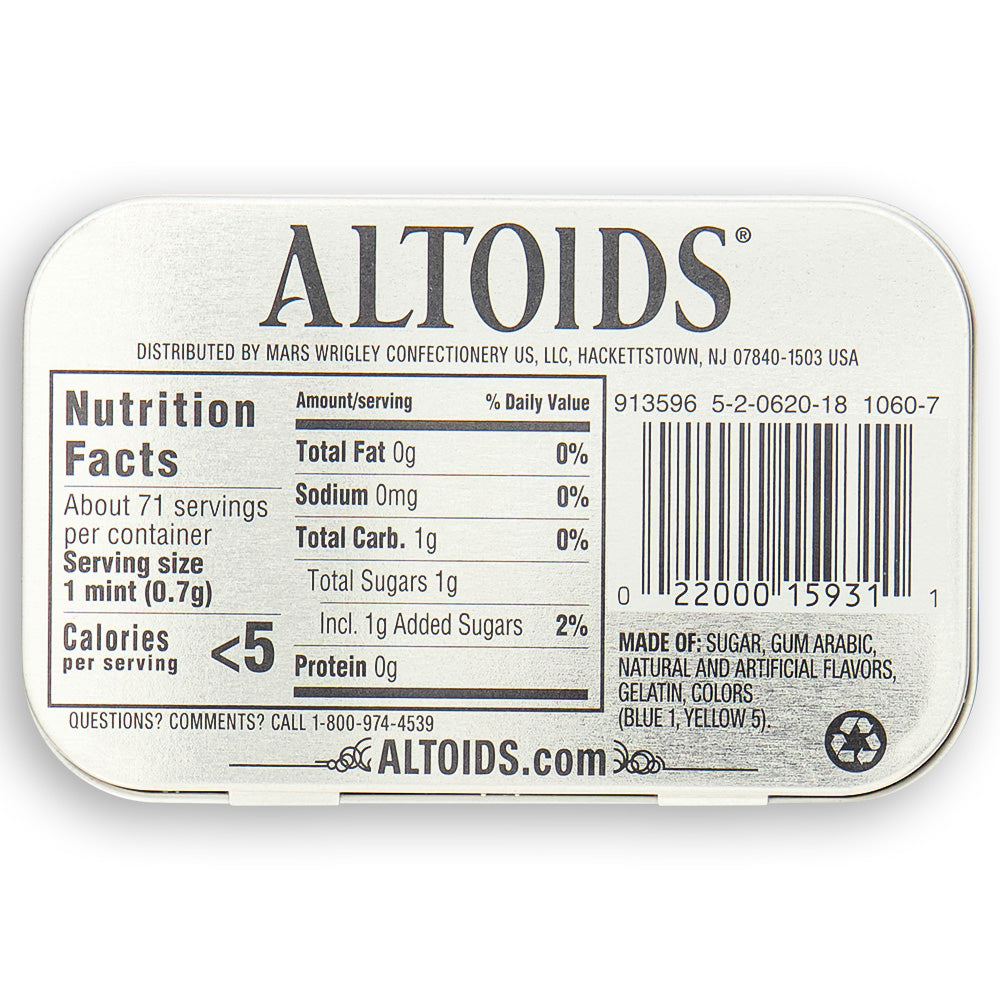 Altoids Spearmint Curiously Strong Mints | Candy Funhouse – Candy ...