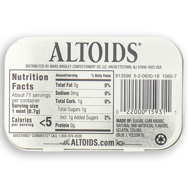 Altoids, altoids candy, altoids mints, altoids mint, spearmint mint, spearmint mints, altoids spearmint, spearmint