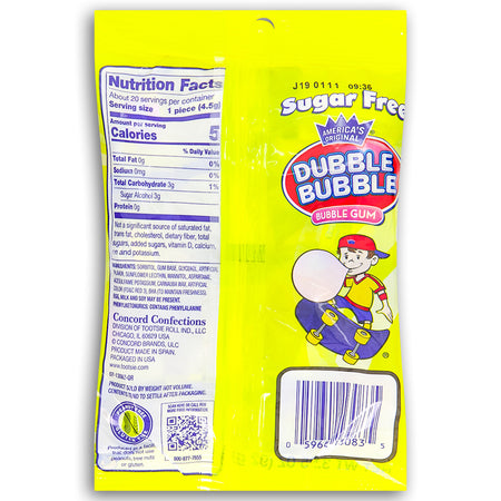 Dubble Bubble Sugar Free Bubble Gum Back, Sugar Free Gum, Dubble Bubble Sugar Free, Dubble Bubble Gum
