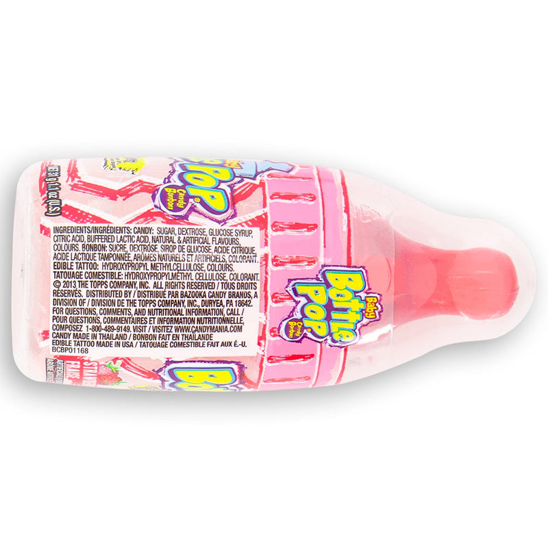 Baby Bottle Pop Nutrition Facts Ingredients, baby bottle pop, baby bottle pops, retro candy, 90s candy