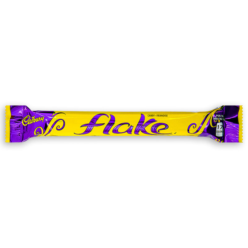 Cadbury Flake Chocolate Bar 32g Front, Canadian Chocolate, Canadian Candy, Cadbury, Cadbury Chocolate, Cadbury Flake Chocolate, Cadbury Flake Bar