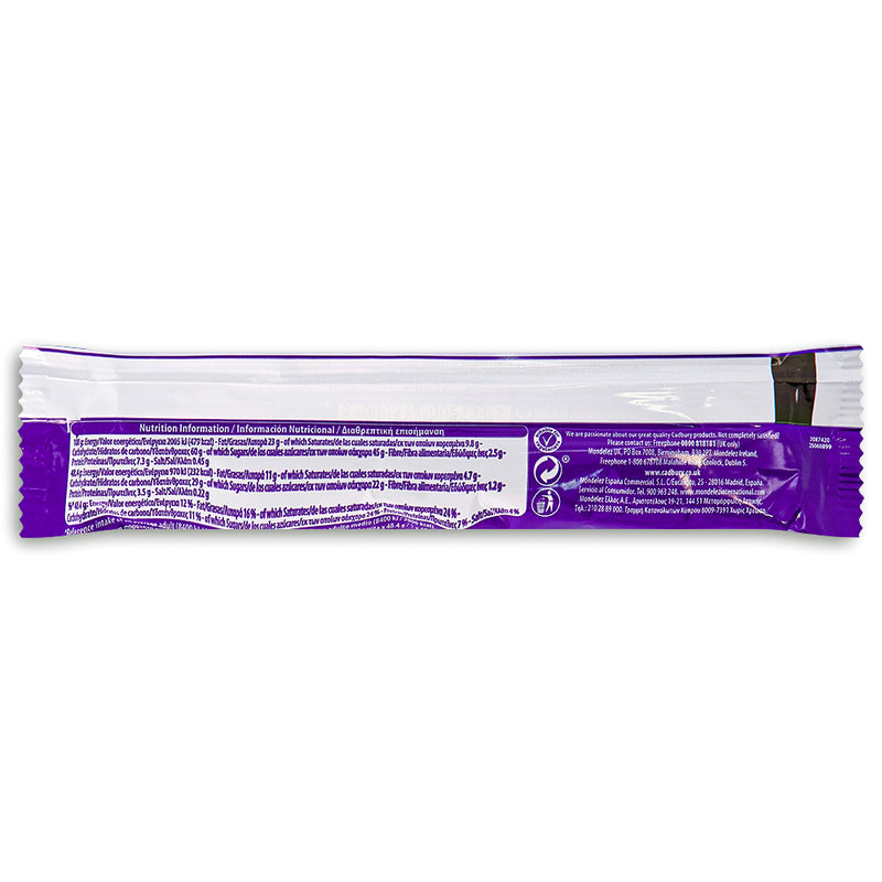Cadbury Picnic UK 48g Back, Cadbury, Cadbury Chocolate, UK Candy, UK Chocolate, Cadbury Picnic, Picnic Chocolate, Picnic Candy