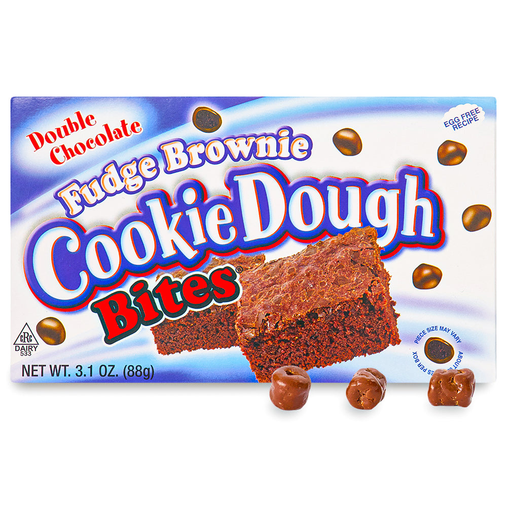 Fudge Brownie Cookie Dough Bites Opened, Fudge Brownie, Cookie Dough, Cookie Dough Brownie, Fudge Brownie