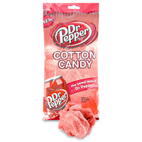 Dr Pepper Cotton Candy 3.1 oz. Open, Dr Pepper Cotton Candy, Soda-inspired treats, Flavor explosion, Carnival of taste, Sweet cravings, Fizzy twist, Iconic soda flavor, Melt-in-your-mouth, Whimsical creation, Fun snacks, Candy Funhouse delights, Sweet tooth satisfaction, Unique candy, Fluffy goodness
