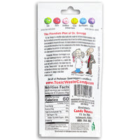 Toxic Waste Sour Smog Balls 3oz Back Ingredients Nutrition Facts, toxic waste, toxic waste candy, toxic waste smog balls