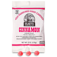 Claeys Cinnamon Old Fashioned Hard Candies Opened, Hard Candies, Claeys Hard Candies, Cinnamon Hard Candy, Cinnamon Candy