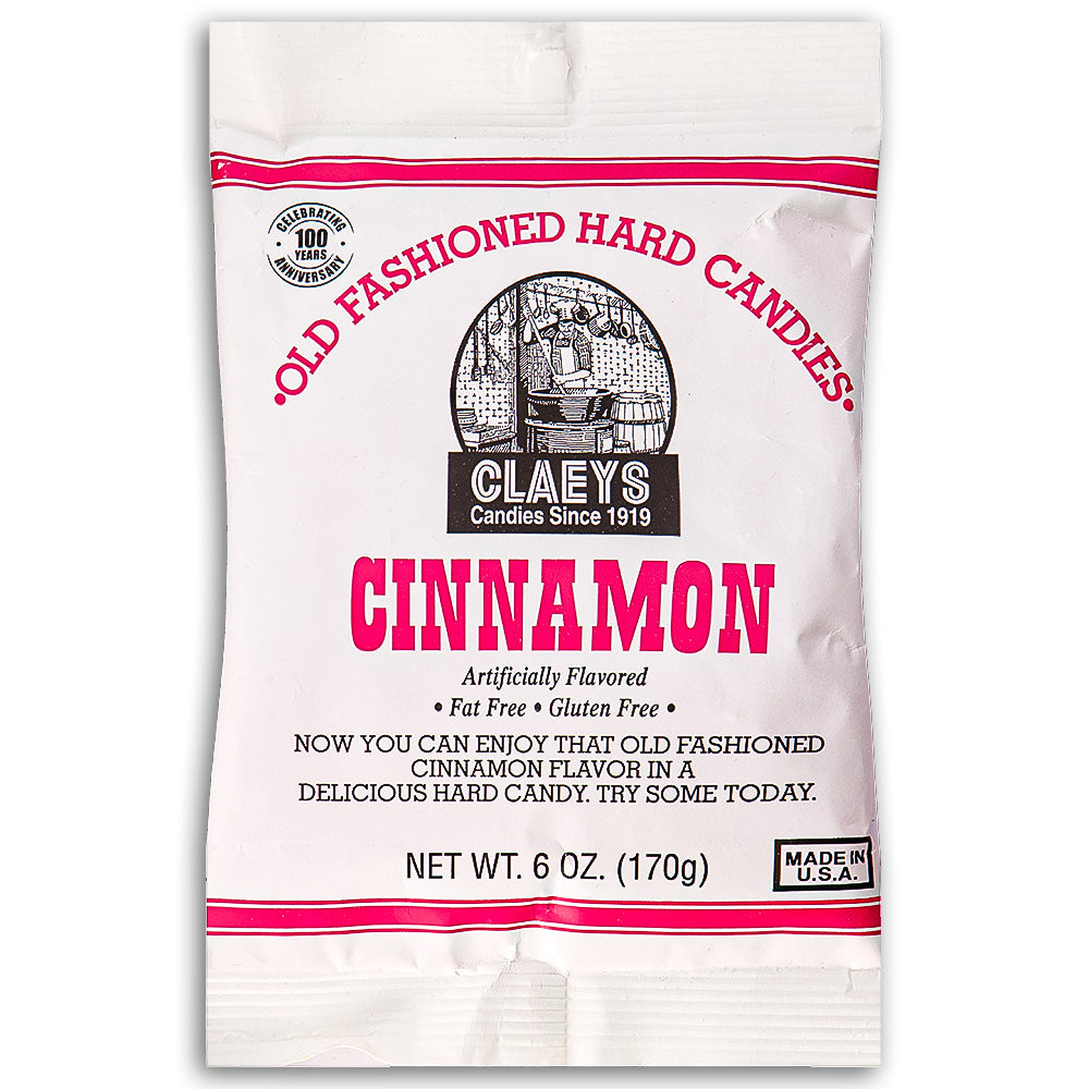 Claey's Old Fashioned Hard Candies - Cinnamon - 12 Ct. Box - Candy Barn  Express