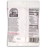 Claeys Peppermint Old Fashioned Hard Candies Back, Claeys Peppermint Old Fashioned Hard Candies, World of winter enchantment, Cool, refreshing breeze of the holidays, Mini snowfall of peppermint goodness, Burst of invigorating flavor, Snowflakes dancing and sleigh bells ringing, Spreading holiday cheer, Minty coolness, Winter wonderland, Holiday magic and festive delight, claeys, claeys candy, old fashioned candy, hard candy, hard candies, old fashioned hard candy, peppermint candy
