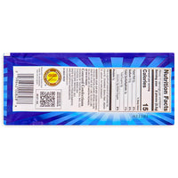 Razzles Candy 1.4 oz. Back Nutrition Facts, Razzles Candy, Candy adventure and delight, Burst of fruity goodness, razzles, razzles candy