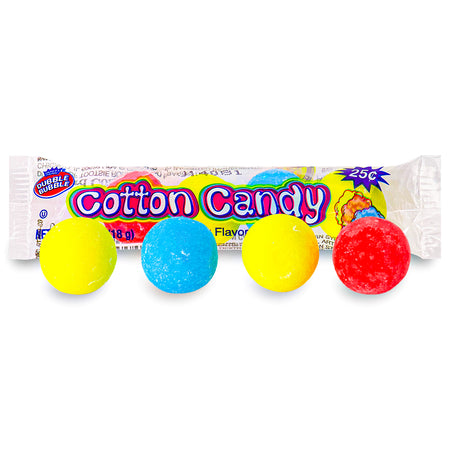 Dubble Bubble Cotton Candy Bubble Gum 18g Opened