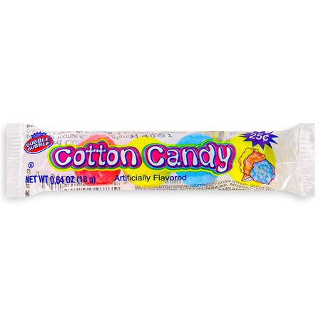 Dubble Bubble Cotton Candy Bubble Gum 18g Front