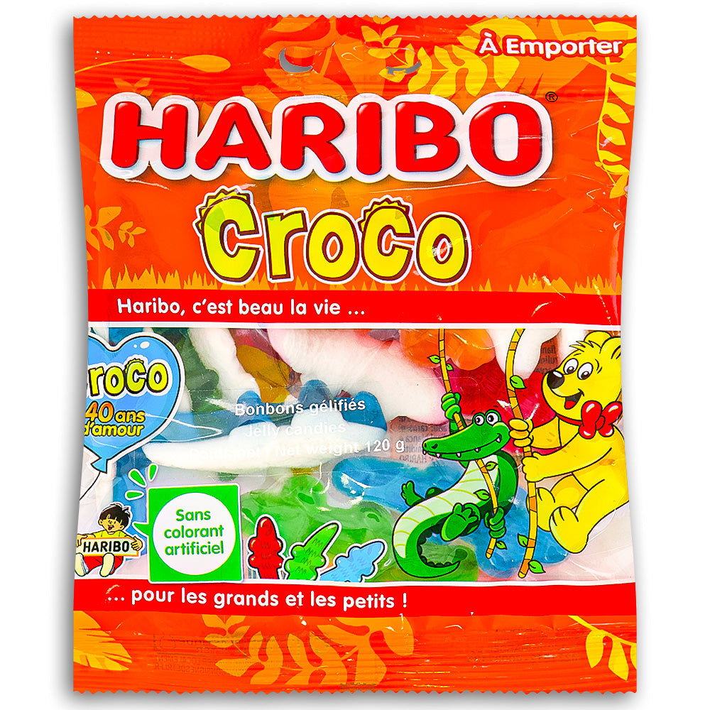 Crocodiles Hari, le bonbon gélifié en forme de crocodile Haribo