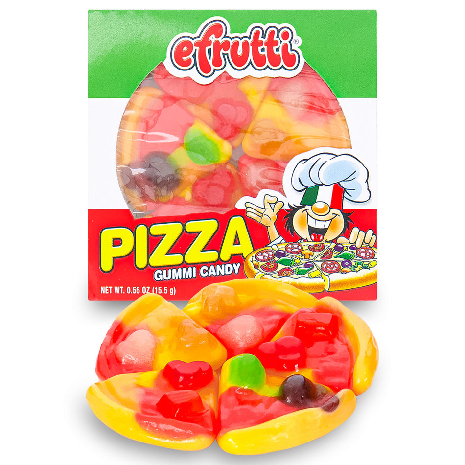 efrutti Gummi Pizza Candy Opened, Gummy Candy, Gummy Snacks, eFrutti Gummi Pizza, Gummy Pizza