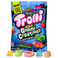 Trolli Sour Gummi Creations Martian Mix 4.25oz Opened