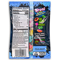 Trolli Sour Gummi Creations Martian Mix 4.25oz Back - Nutritional Facts - Ingredients