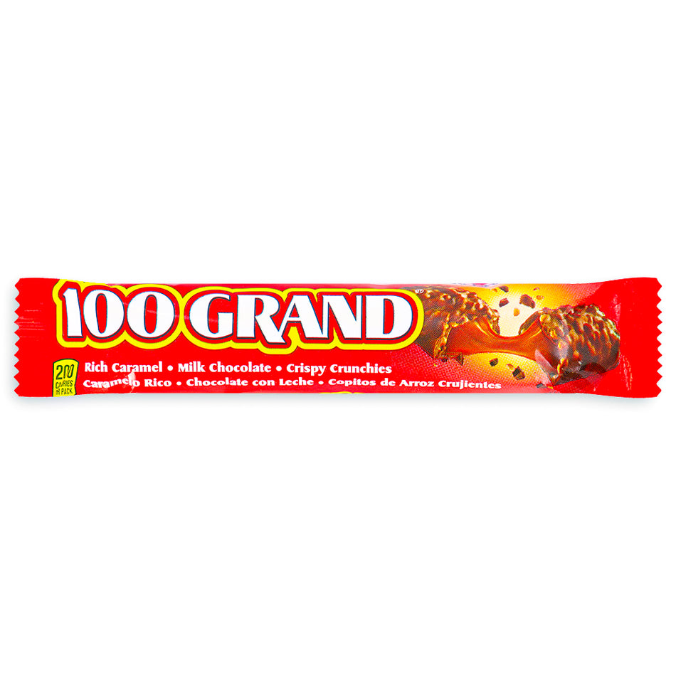 100 Grand Bar Chocolate Front View - American Chocolate Bars