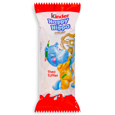 Kinder Happy Hippo Cocoa Cream Biscuits - 20.7g, Kinder Happy Hippo Cocoa Cream Biscuits, delightful crunch, cocoa bliss, snack enthusiasts, flavor explorers, joyful and delicious, sweetness