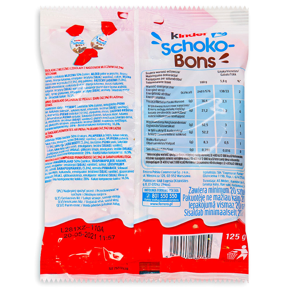 Buy Kinder Schoko Bons, 320g online at a great price