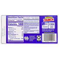 Buncha Crunch Theatre Pack Back, Buncha Crunch chocolate, Crunch chocolate