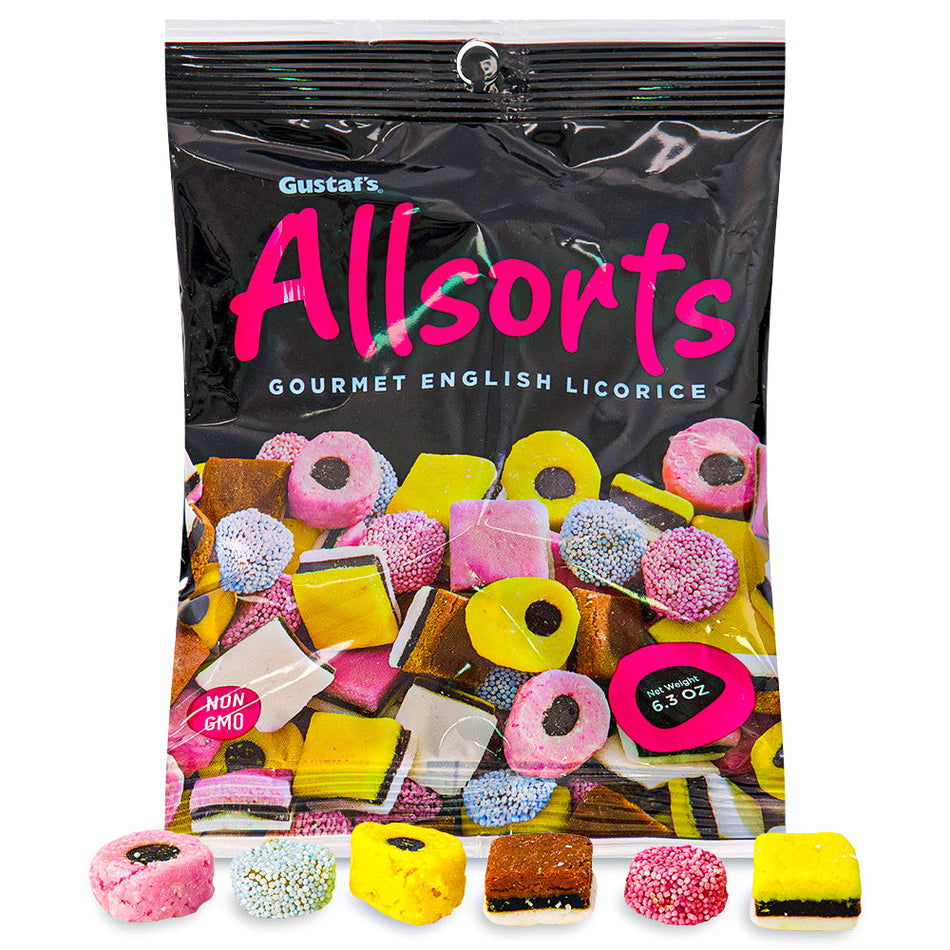 Gustaf's Allsorts Licorice Candies - 6.3 oz, Gustaf's Allsorts Licorice Candies, candy connoisseur, flavor adventurer, sweet escape, flavor-filled spectacle, playful surprise, candy carnival