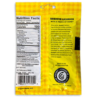 Gustaf's Dutch Licorice Beehive Candy Nutrition Facts Ingredients, Gustaf's Dutch Licorice Beehive Candy, candy enthusiast, licorice lover, delicious escape, unique treat, buzzing bees, licorice adventure