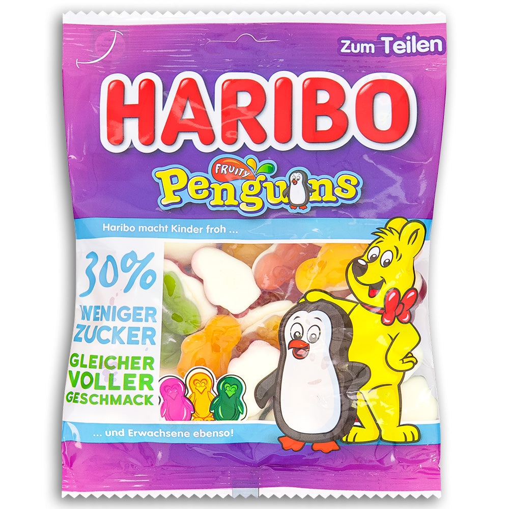 Haribo Fruity Penguins Gummy Candy - 160 g, Haribo Fruity Penguins Gummy Candy, delightful journey, Antarctic of flavors, fruity goodness, taste buds waddle, tropical flavors, rainbow of tastes, candy adventures, fruity fun