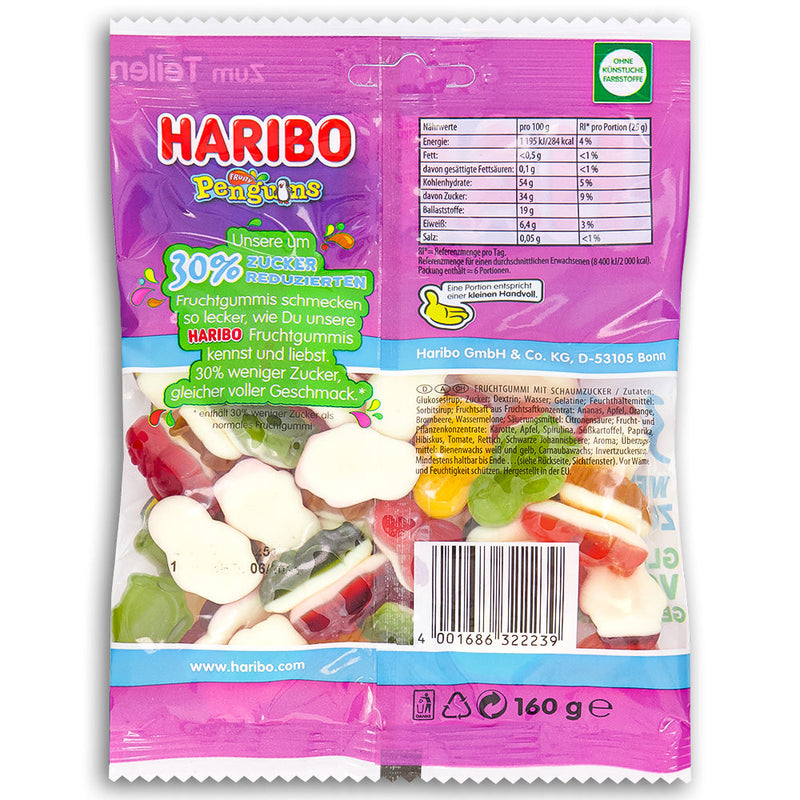 Haribo Fruity Penguins Gummy Candy - 160 g Nutrition Facts Ingredients, Haribo Fruity Penguins Gummy Candy, delightful journey, Antarctic of flavors, fruity goodness, taste buds waddle, tropical flavors, rainbow of tastes, candy adventures, fruity fun