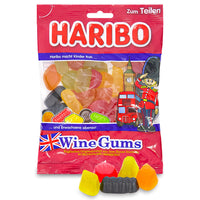 Haribo Wine Gums - 200 g, Haribo Wine Gums, wine gum candy, fruity flavors, flavor fiesta, chewy candy, candy celebration, haribo, haribo gummy, haribo gummies, german candy, sour gummy, sour gummies, german gummies, gummies, gummy candy, best gummies