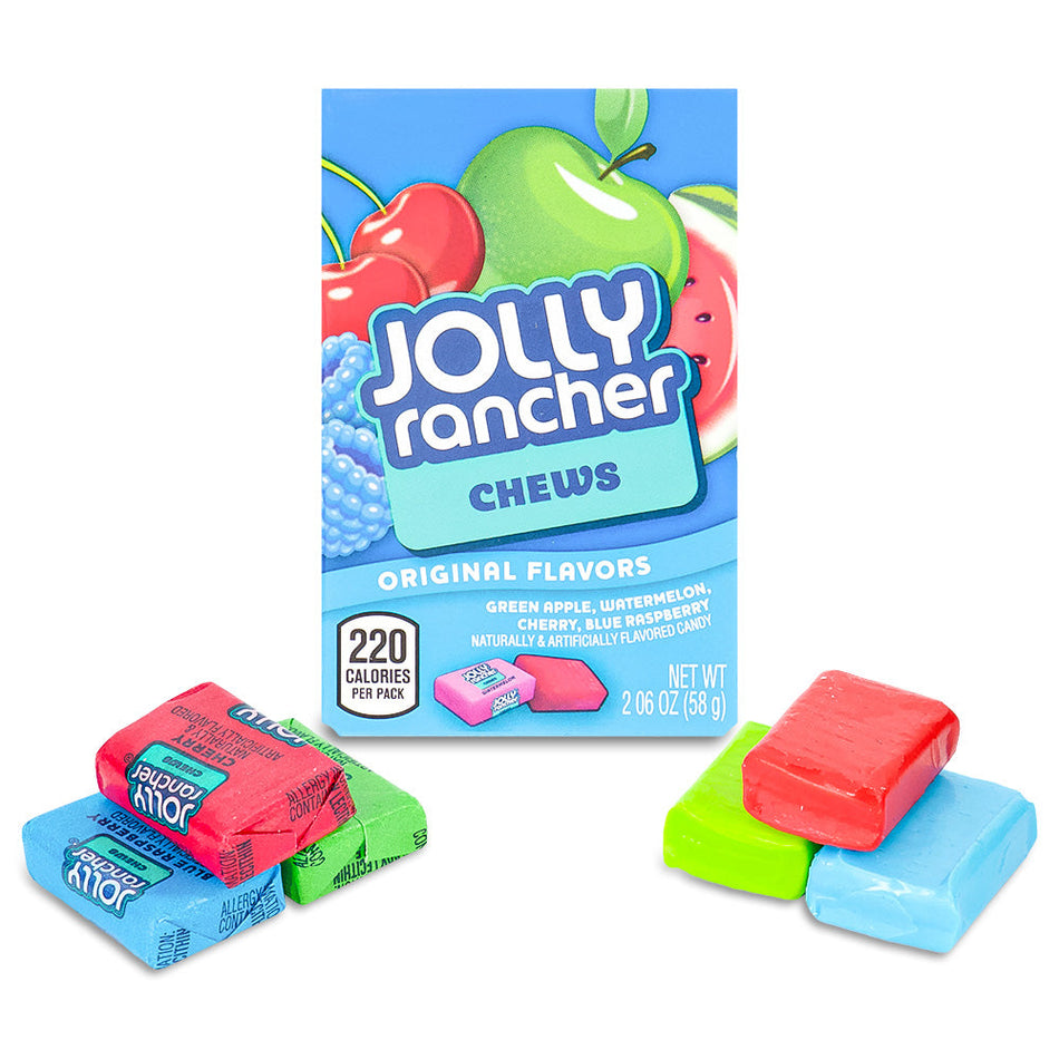 Jolly Rancher - Chews Original Flavors - 2.06 oz. - Candy Funhouse