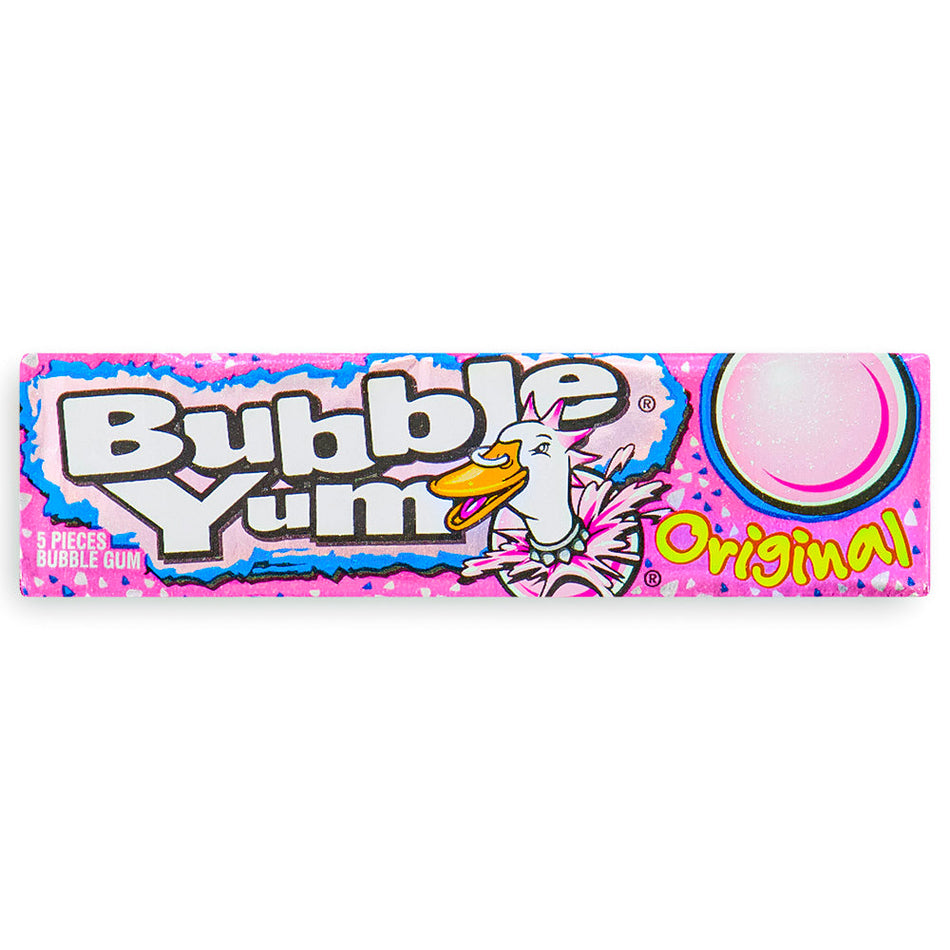 Bubble Yum Original Bubble Gum - 5 pieces, Bubble Yum Original Bubble Gum, Classic Bubblegum Flavor, Chewy Delight, Bubble-Popping Fun, Nostalgic Gum, Soft Texture, Mouthwatering Taste, Fun and Whimsical, Chew-Tastic Adventure, Bubbles Galore, bubble yum, bubble yum bubble gum, bubble gum