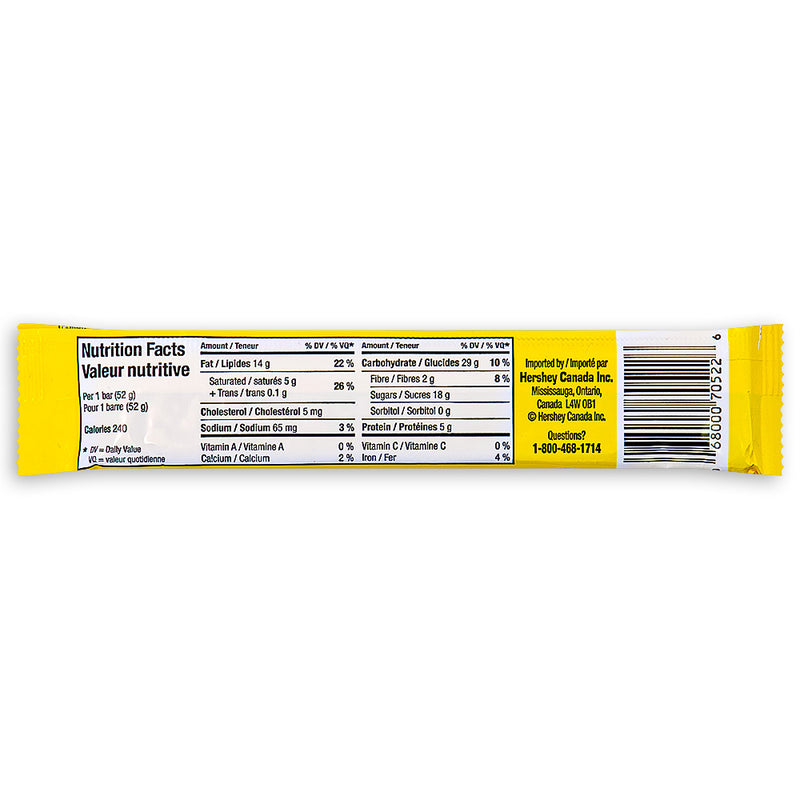Eat More Chocolate Bar - Canadian Candy - Nutritional Facts - Ingredients