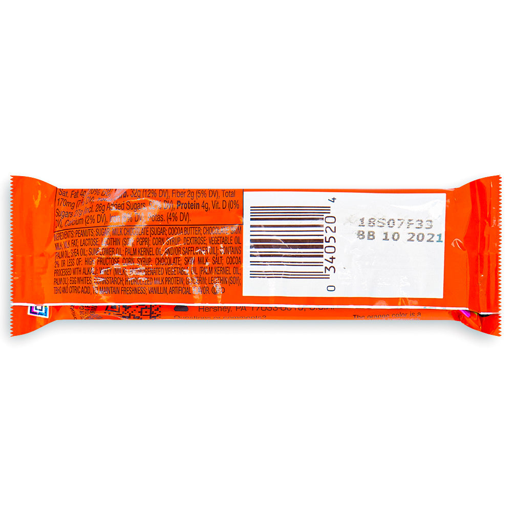 Reese's Fast Break Bar 51g Back, Reeses, reeses chocolate, reeses cups, reeses peanut butter cups, peanut butter cups, reeses fast break, reeses fast break bar, reese's fast break, reese's fast break bar