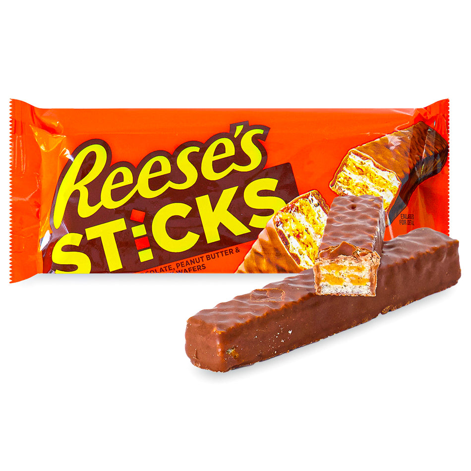 Reeses Sticks 42g Chocolate Opened