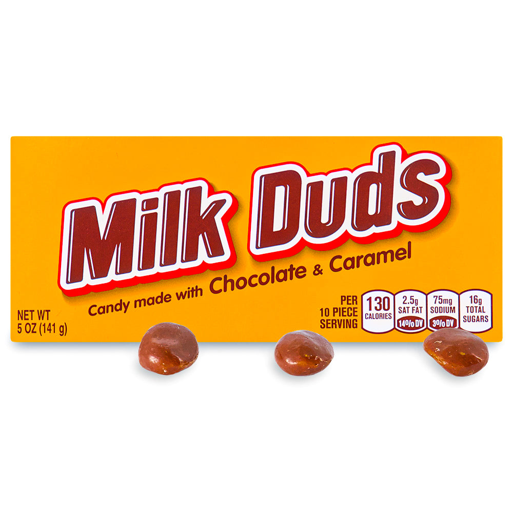 Milk Duds Theater Pack Chocolate 5oz Opened, Milk Duds, Milk Duds Chocolate, Milk Dud Candy, Milk Duds Candy
