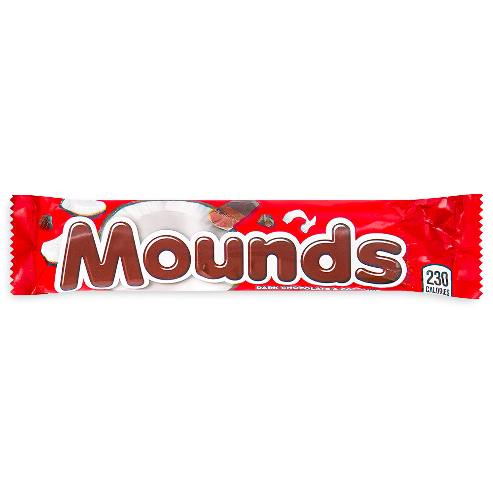 Mounds Bar 1.75 oz Chocolate Front, Mounds Bar, Mounds Candy, Mounds Candy Bar, Mounds Chocolate Bar