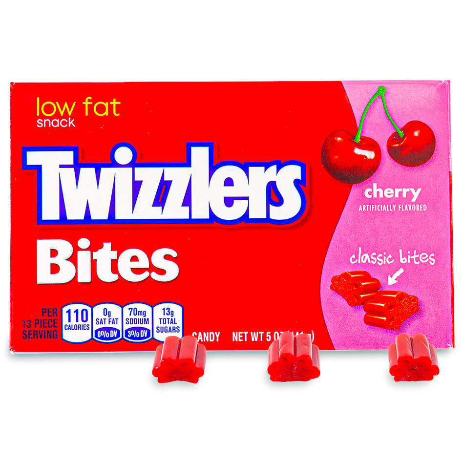 Twizzlers Bites Cherry Theater Pack 5oz Open, Twizzlers Bites Cherry Theater Pack, Cherrylicious Adventure, Sweet and Tangy Flavor, Bite-Sized Wonders, Chewy and Twisted Fun, Movie Snack, Twist of Joy, Share with Friends, Cherrylicious Fun, Endless Delight, twizzler, twizzlers, twizzlers licorice, twizzler licorice, twizzlers candy, twizzler candy