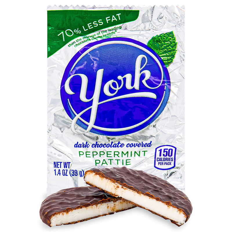 York Peppermint Pattie 39 g Opened, york peppermint patty, york patty, peppermint patty, mint dark chocolate, dark chocolate, mint chocolate